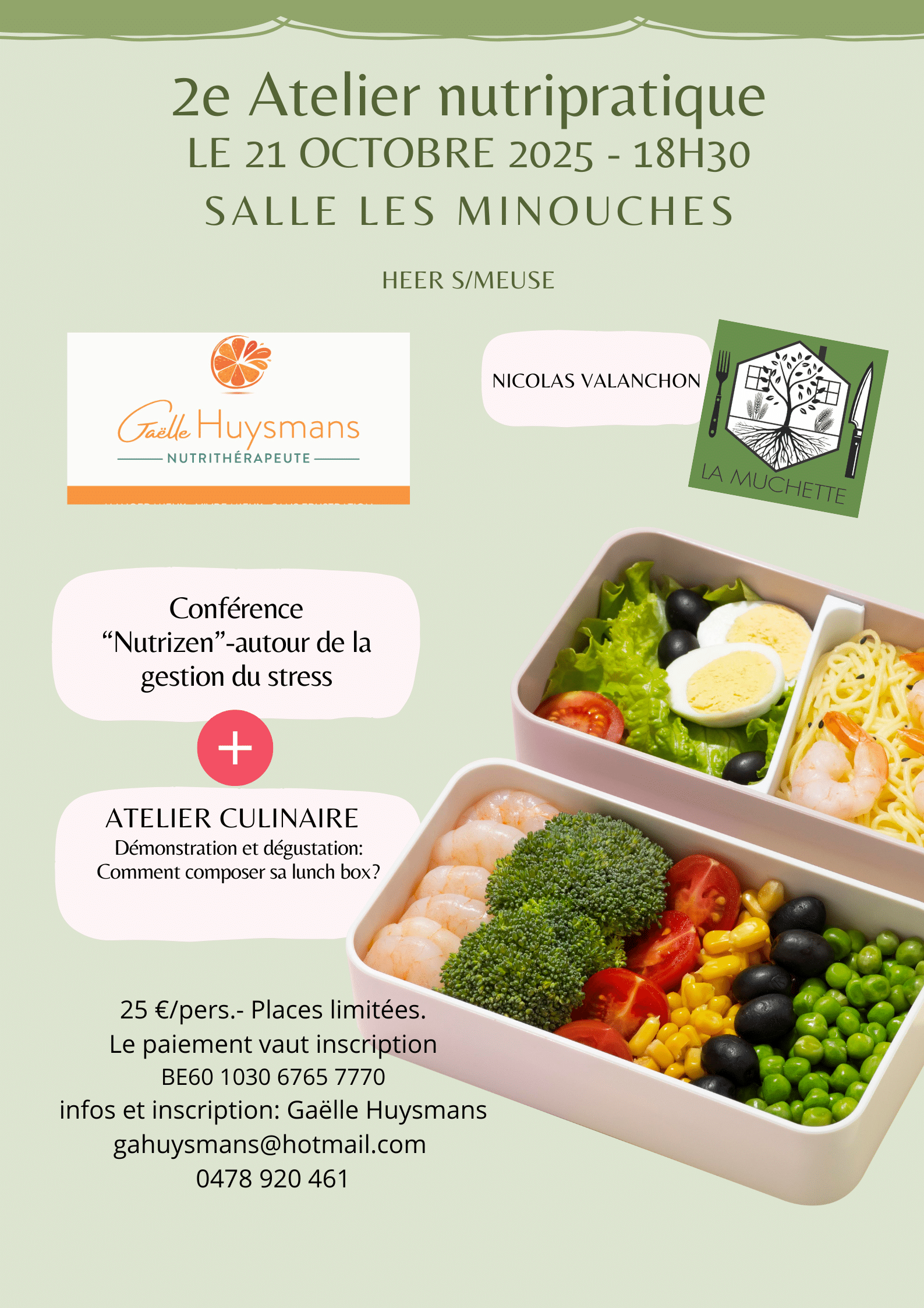 Atelier nutripratique-Nutrizen Gaelle Nutrithérapeute